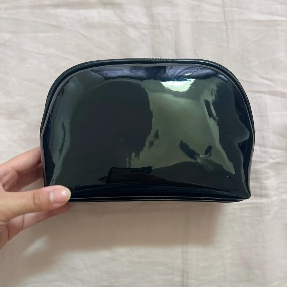 Dolls Kill Logo Black Cosmetic Case